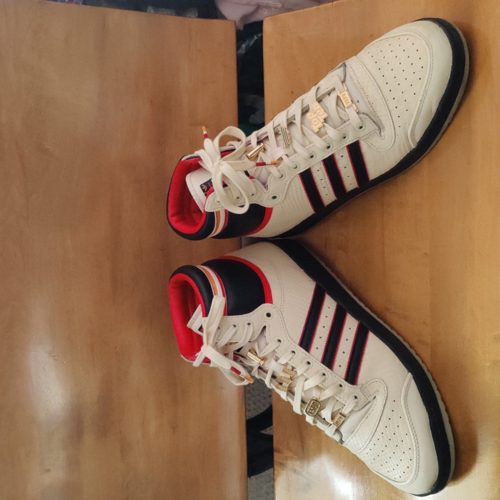 Limited Edition ESPN x Adidas Top Ten High Sports Center Colab Shoes Size 13 - Picture 4 of 15